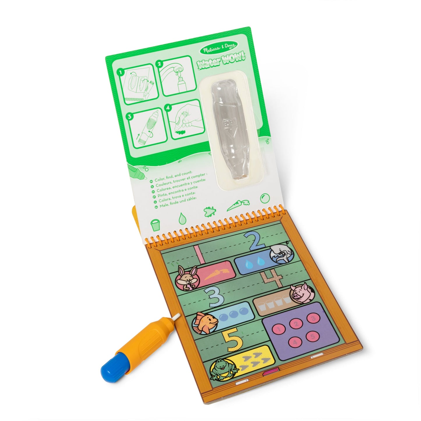 Melissa and Doug Water Wow - Numbers - Premium for Kids in Qatar | Toysaro.com