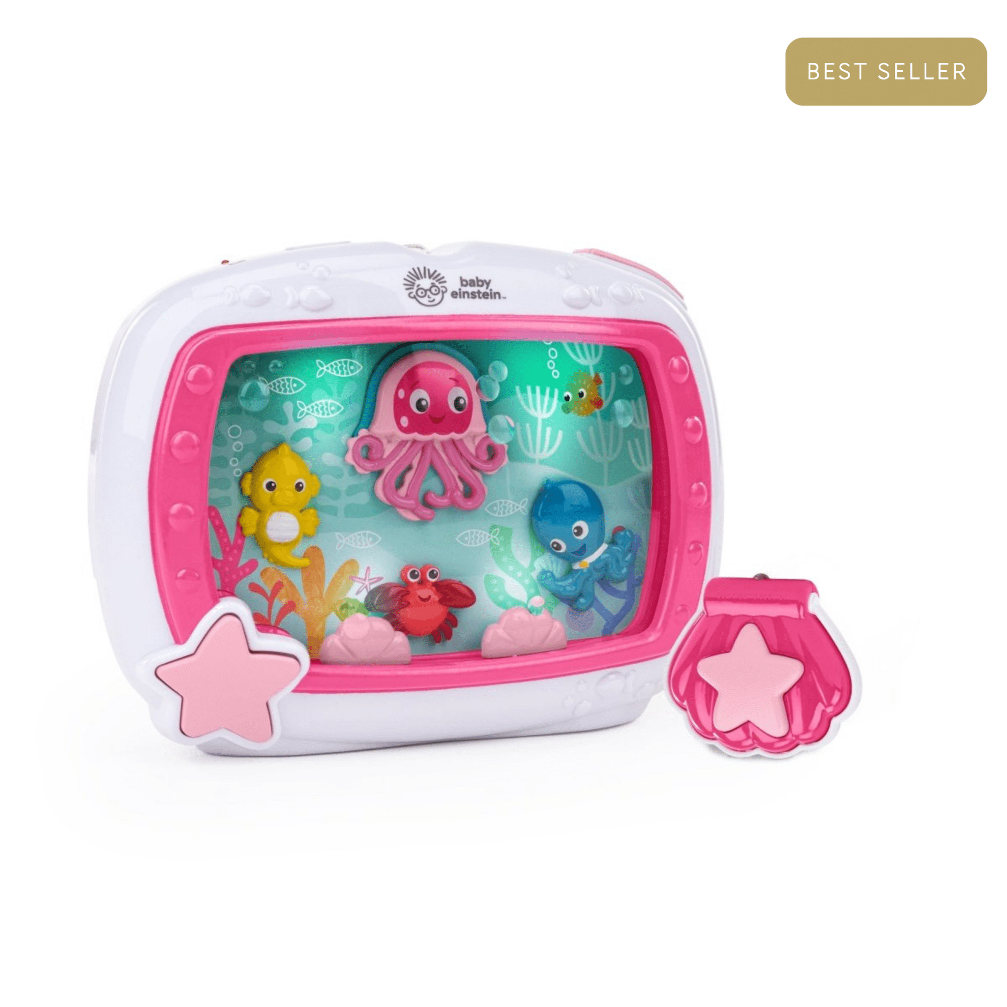 Baby Einstein™Sea Dreams Soother™ Crib Toy Pink - Premium for Kids in Qatar | Toysaro.com