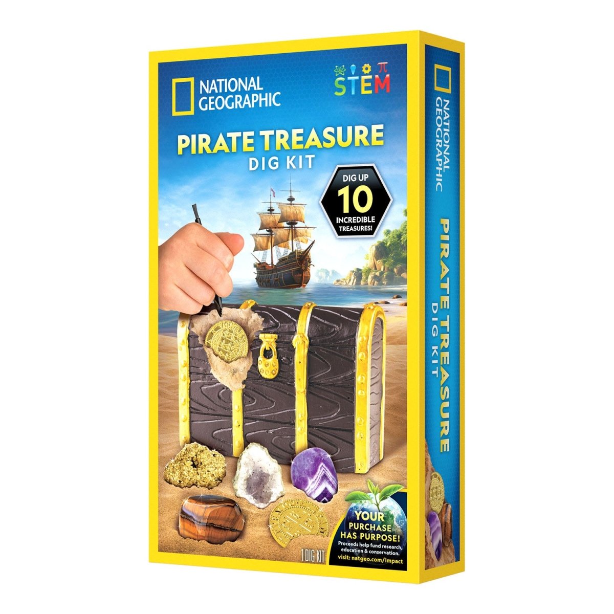 NG PIRATE TREASURE DIG KIT - Premium for Kids in Qatar | Toysaro.com