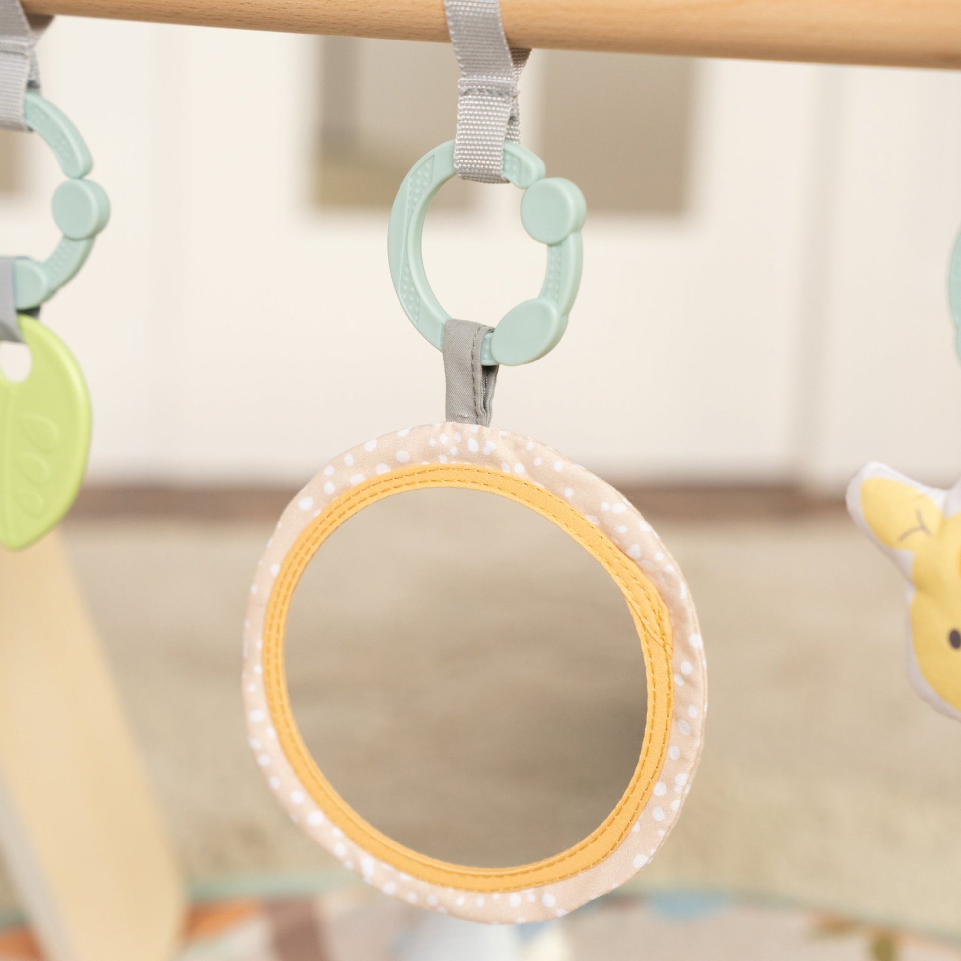 Ingenuity™ Wonder & Wood™ Wooden Toy Arch & Play Mat - Premium for Kids in Qatar | Toysaro.com