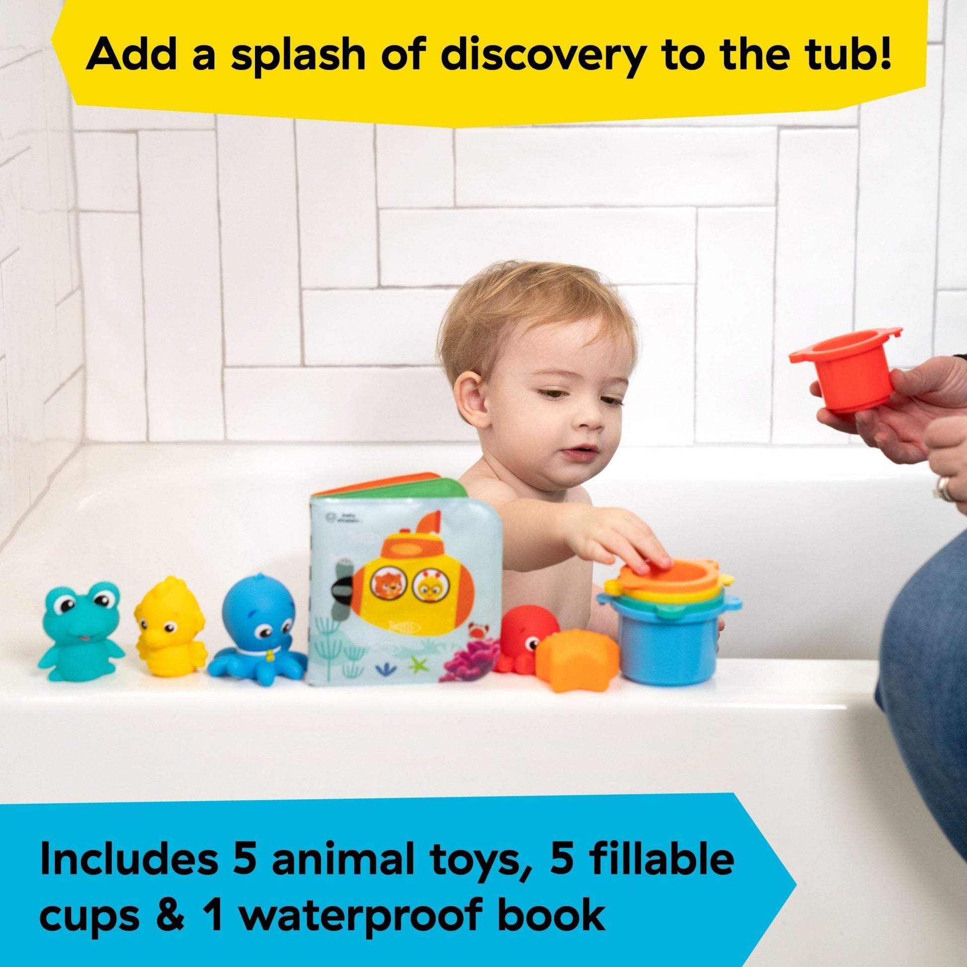 Opus Bath Pals™ 11 - Piece Bath Gift Set - Premium for Kids in Qatar | Toysaro.com