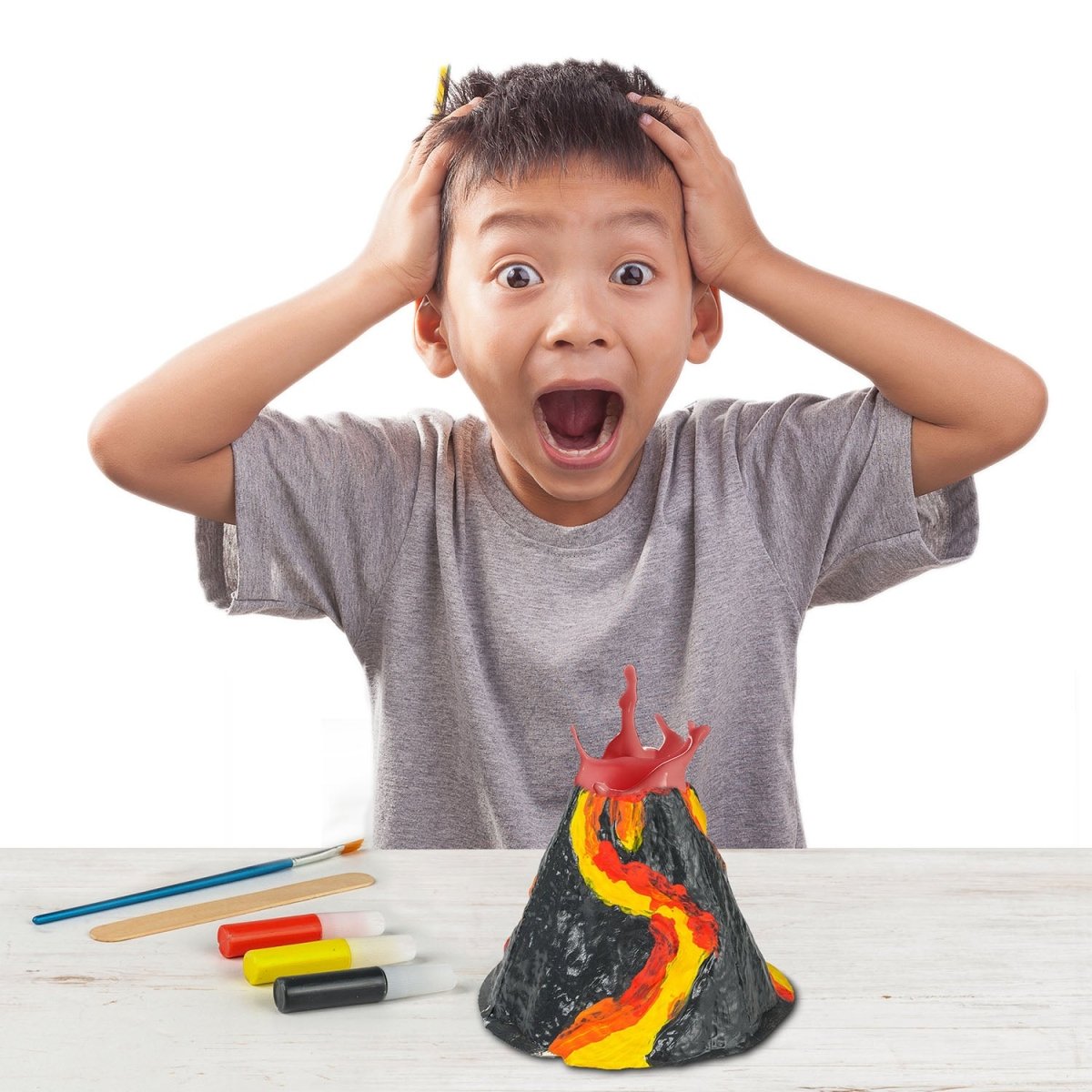 NG BUILD YOUR OWN VOLCANO - Premium for Kids in Qatar | Toysaro.com