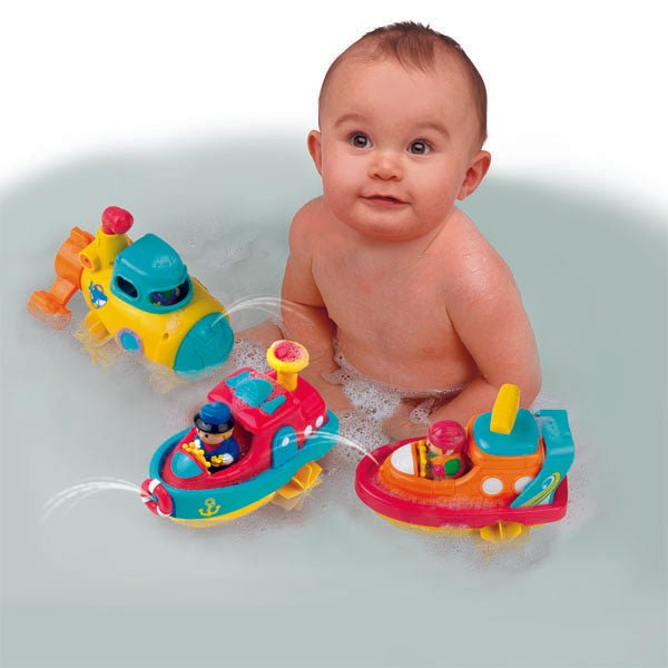 3 - IN - 1 WIND UP BATHTUB TRANSPORT - Premium for Kids in Qatar | Toysaro.com