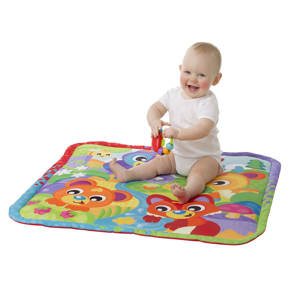 playgro Woodlands Music & Light Projector Gym - Premium for Kids in Qatar | Toysaro.com