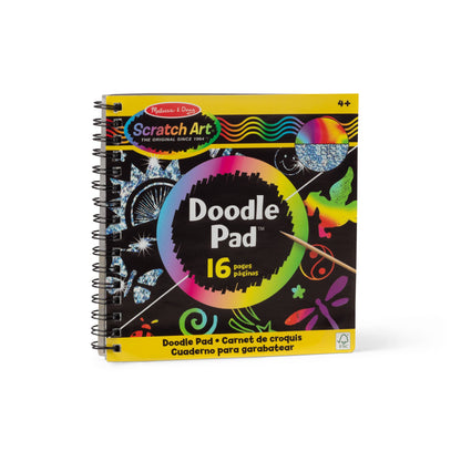 Melissa and Doug Scratch Art Doodle Pad - Premium for Kids in Qatar | Toysaro.com