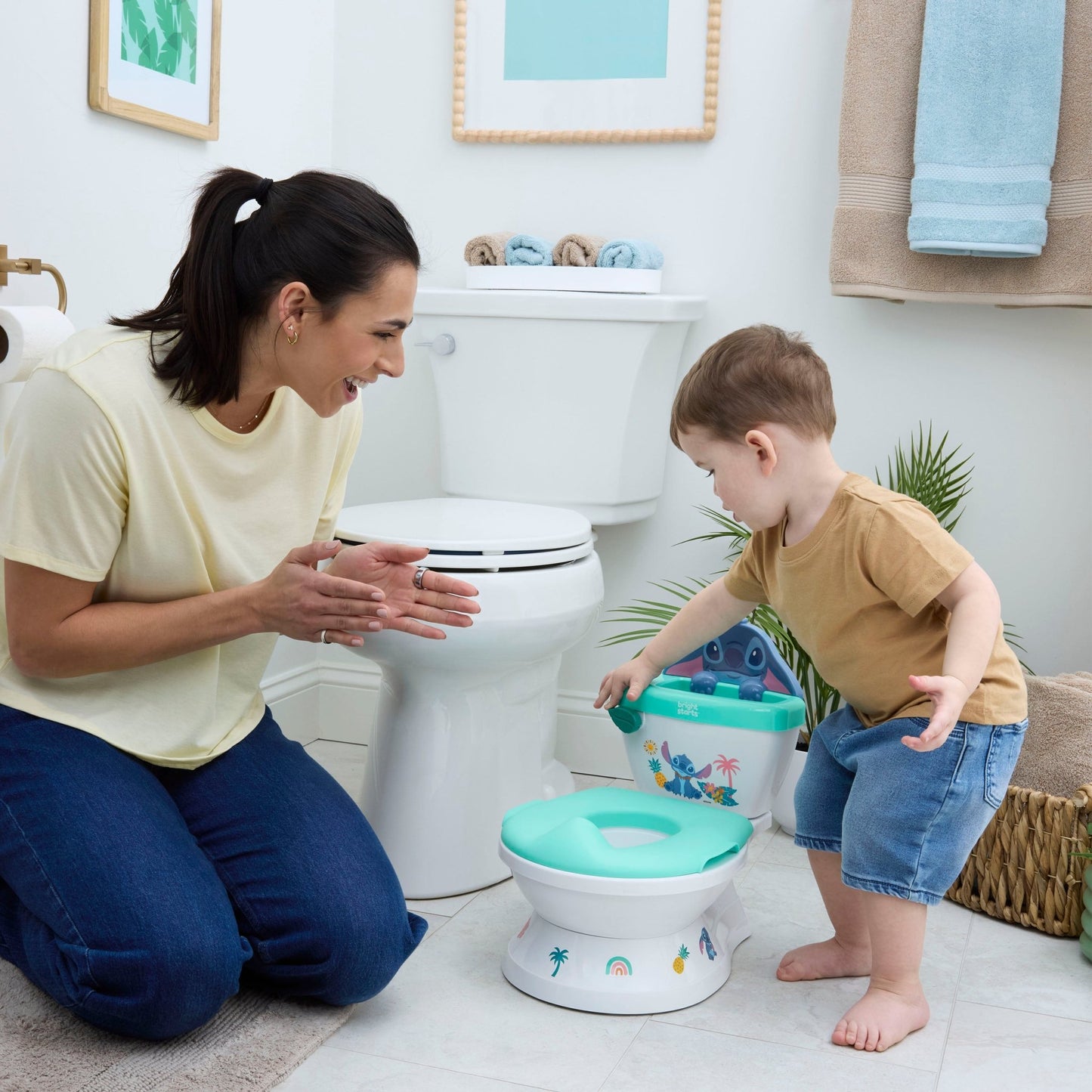 Bright Starts Stitch My Size Potty™ - Premium for Kids in Qatar | Toysaro.com