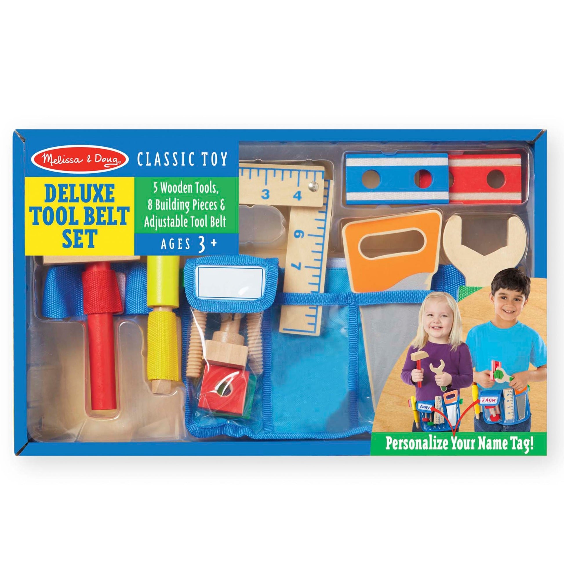 Melissa and Doug Deluxe Tool Belt Set - Premium for Kids in Qatar | Toysaro.com