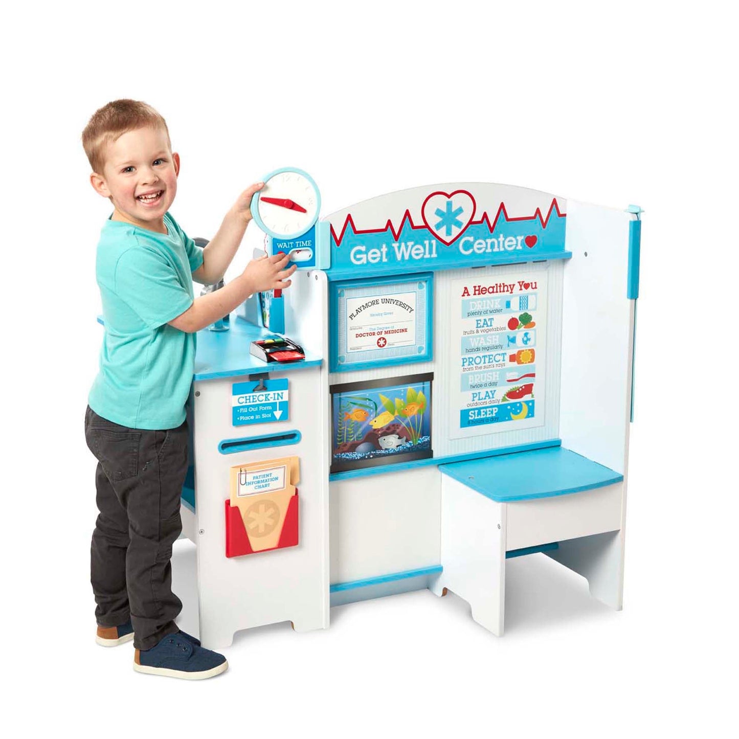 Melissa and Doug Get Well Doctor Activity Center - Premium for Kids in Qatar | Toysaro.com