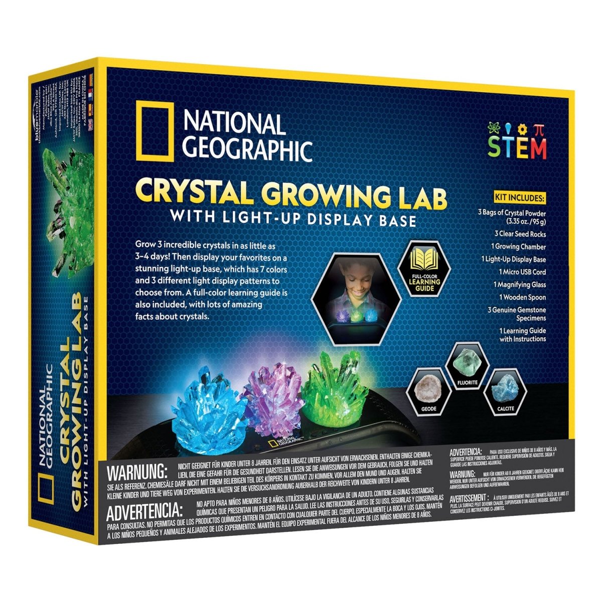 NG LIGHT UP CRYSTAL GROWING LAB - Premium for Kids in Qatar | Toysaro.com