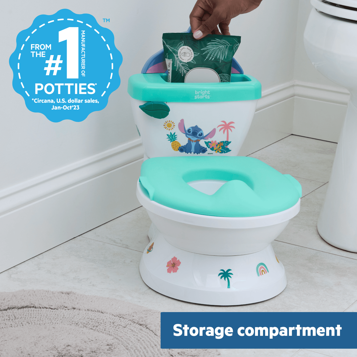 Bright Starts Stitch My Size Potty™ - Premium for Kids in Qatar | Toysaro.com