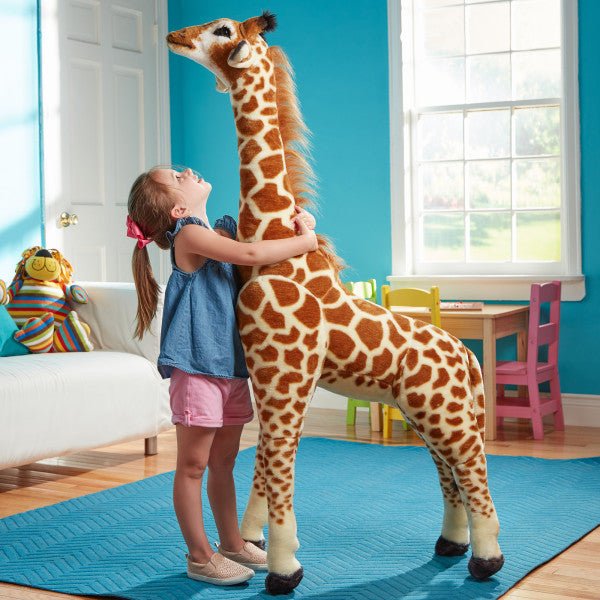Melissa and Doug Giraffe - Plush - Premium for Kids in Qatar | Toysaro.com