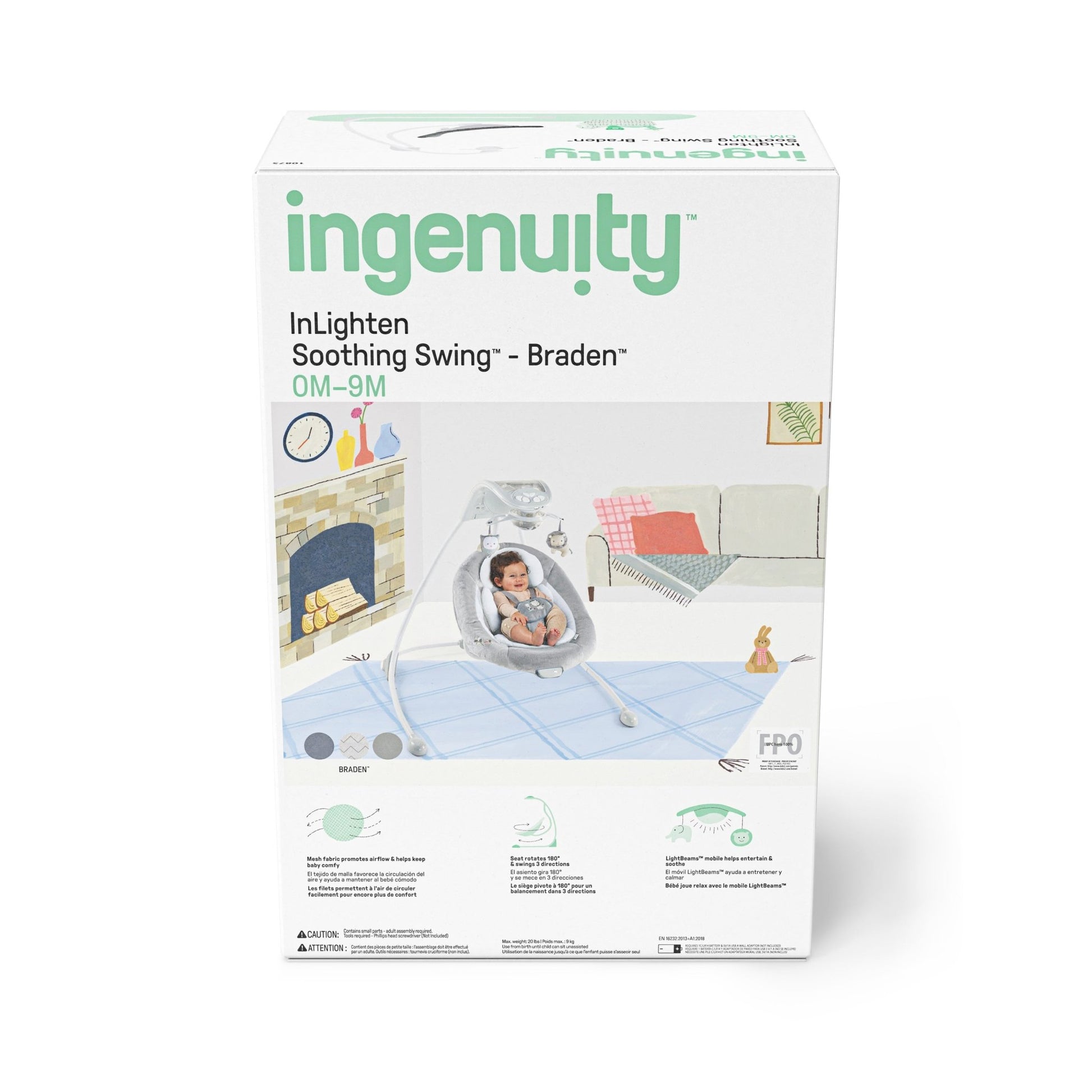 INGENUITY INLIGHTEN SWING: BRADEN - Premium for Kids in Qatar | Toysaro.com