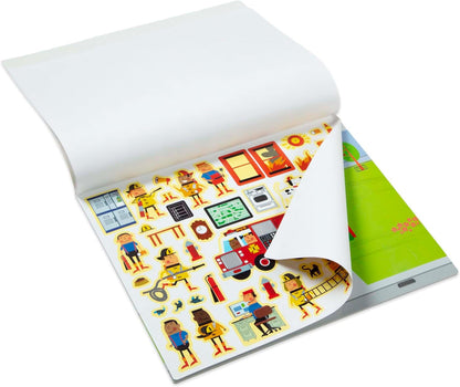 Melissa and Doug Reusable Sticker Pad - My Town - Premium for Kids in Qatar | Toysaro.com
