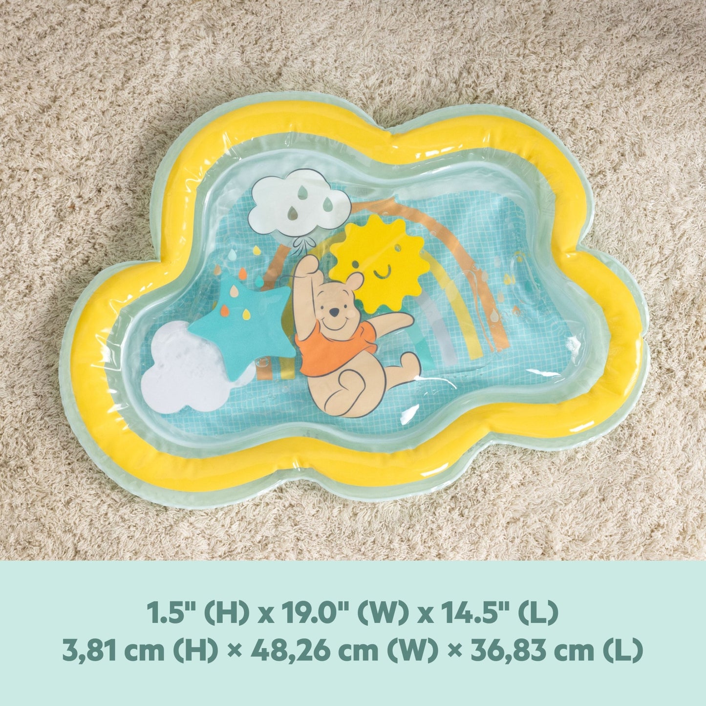 Bright Starts™ Winnie the Pooh Once Upon A Splash™ Water Mat - Premium for Kids in Qatar | Toysaro.com
