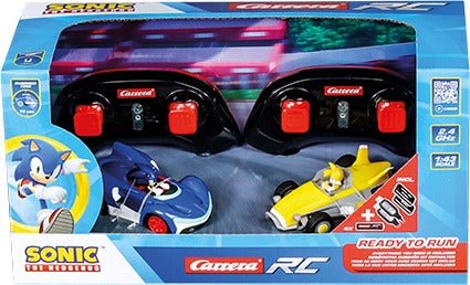 TEAM SONIC RACING MINI RC - SONIC & TAILS 1:43 - Premium for Kids in Qatar | Toysaro.com
