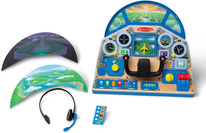 Melissa and Doug Jet Pilot Interactive Dashboard - Premium for Kids in Qatar | Toysaro.com