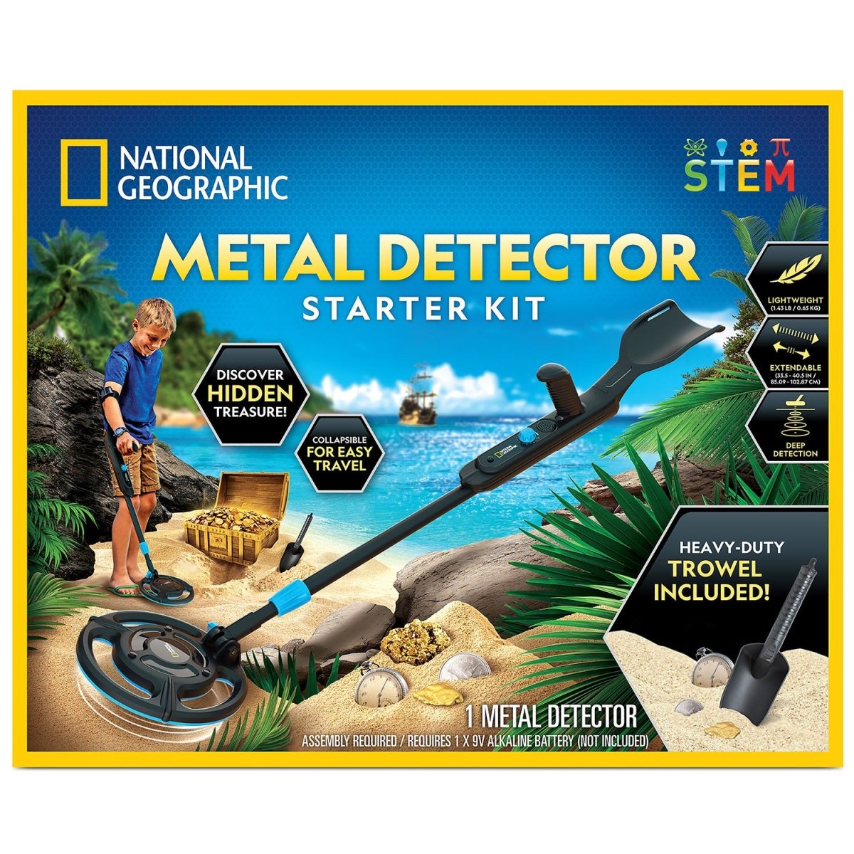 NG METAL DETECTOR STARTER KIT - Premium for Kids in Qatar | Toysaro.com