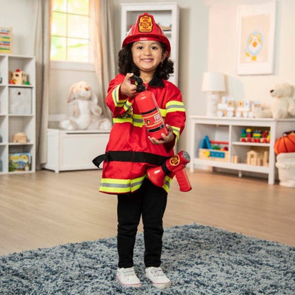 Melissa and Doug Fire Chief Role Play Costume Set - Premium for Kids in Qatar | Toysaro.com