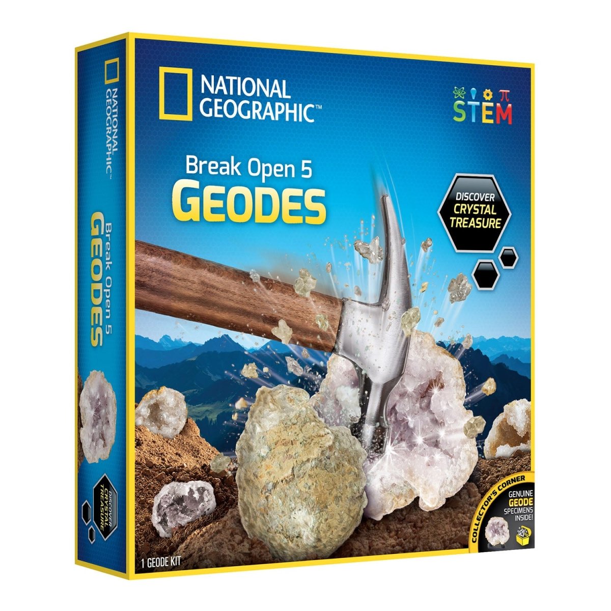 NG BREAK OPEN 5 GEODES KIT - Premium for Kids in Qatar | Toysaro.com