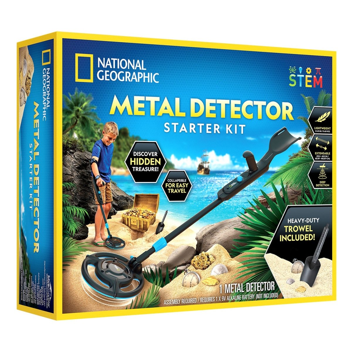 NG METAL DETECTOR STARTER KIT - Premium for Kids in Qatar | Toysaro.com