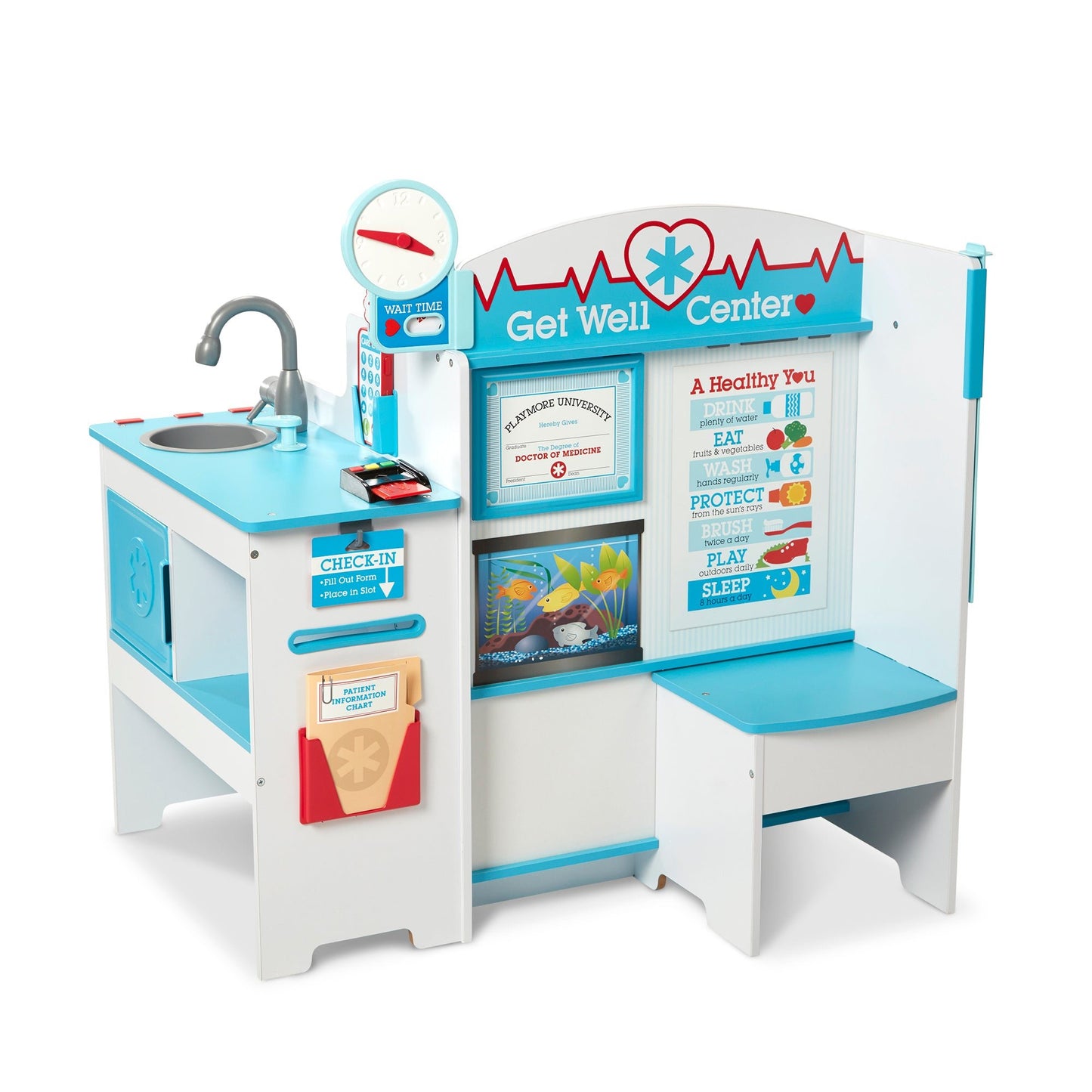 Melissa and Doug Get Well Doctor Activity Center - Premium for Kids in Qatar | Toysaro.com