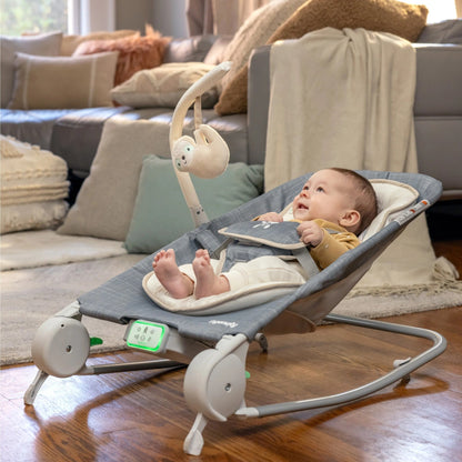 Ingenuity™Happy Belly™ Rock - to - Bounce Massage Seat - Parker™ - Premium for Kids in Qatar | Toysaro.com