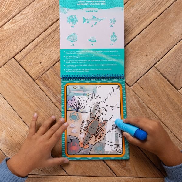 Melissa and Doug Water Wow - Under The Sea Water Reveal Pad - Premium for Kids in Qatar | Toysaro.com
