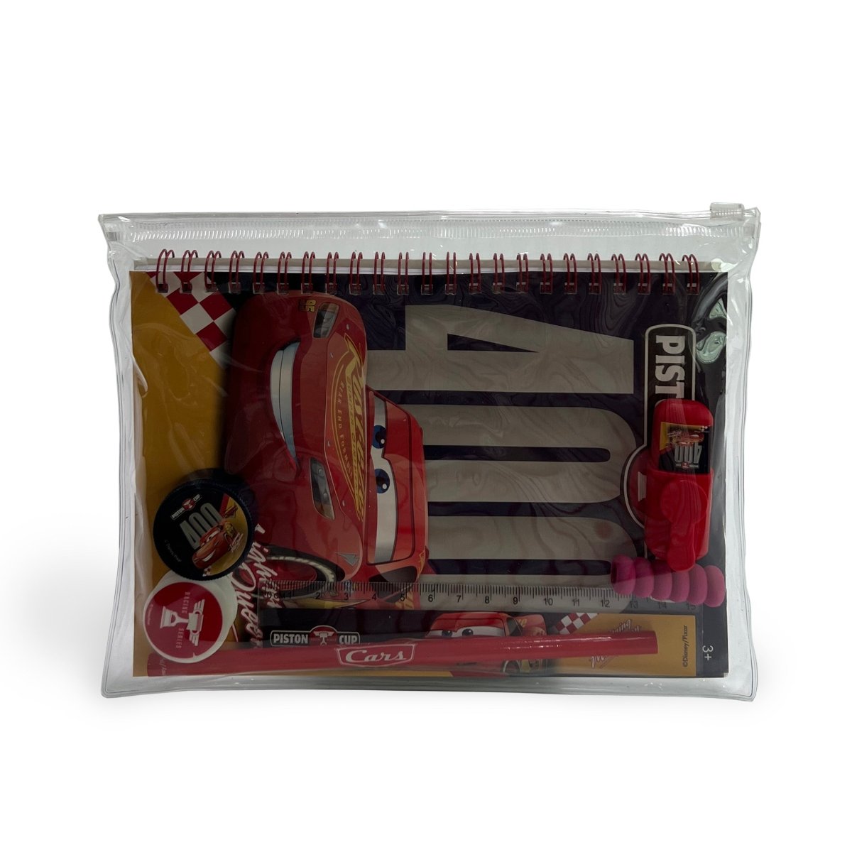 Disney Cars Piston Cup 16" 6in1 Trolley Box Set - Premium for Kids in Qatar | Toysaro.com