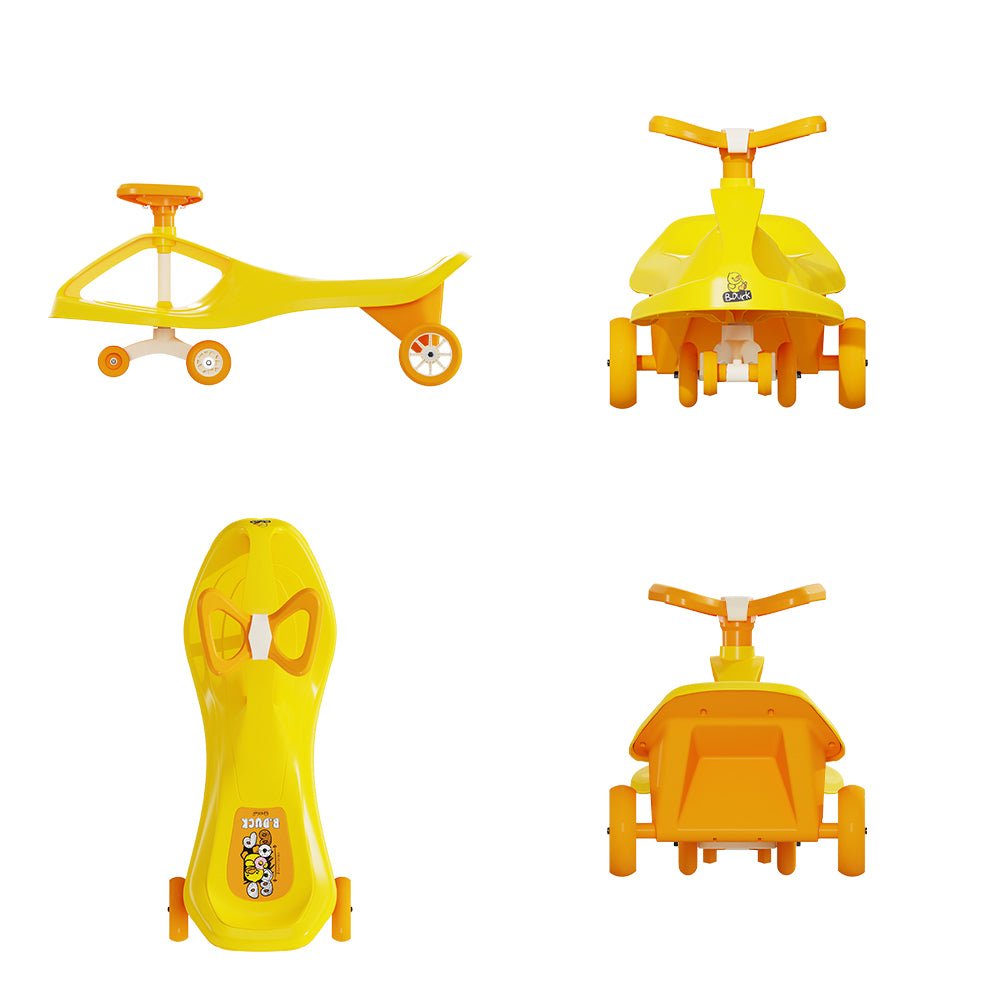 B.DUCK Twist Car, 1082, Yellow - Premium for Kids in Qatar | Toysaro.com