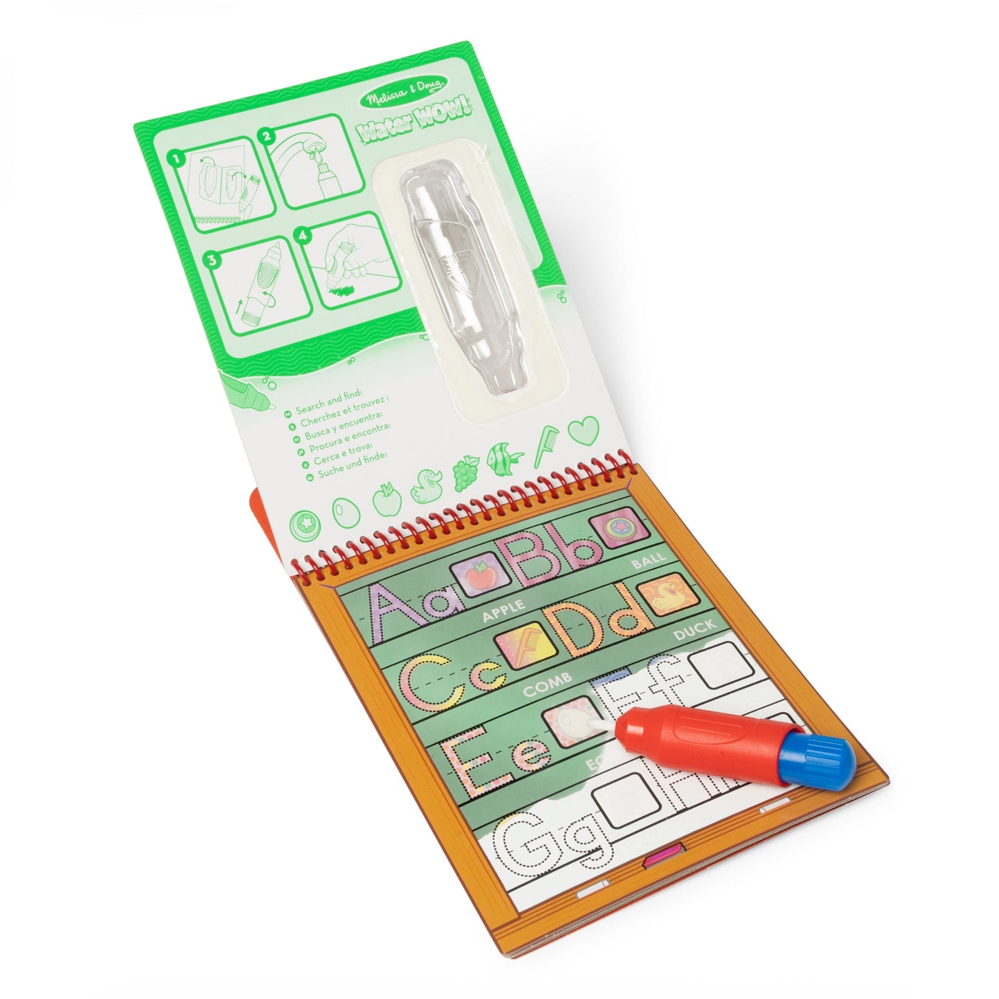 Melissa and Doug Water Wow - Alphabet - Premium for Kids in Qatar | Toysaro.com