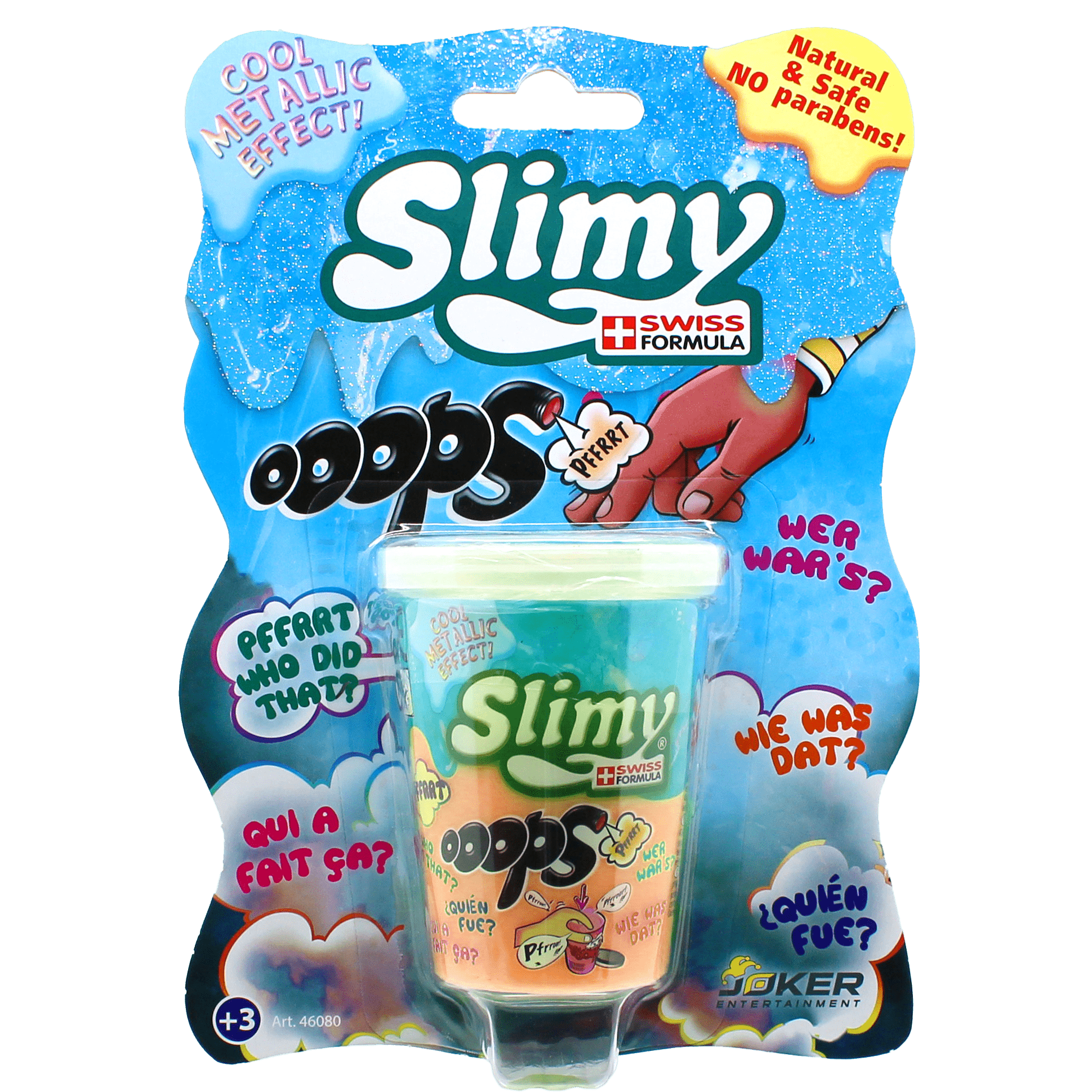 SLIMY - MINI OOPS METALLIC 80G - Premium for Kids in Qatar | Toysaro.com