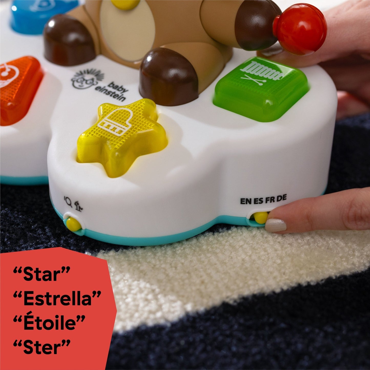 Baby Einstein Drum & Learn Dean™ Musical Learning Toy - Premium for Kids in Qatar | Toysaro.com