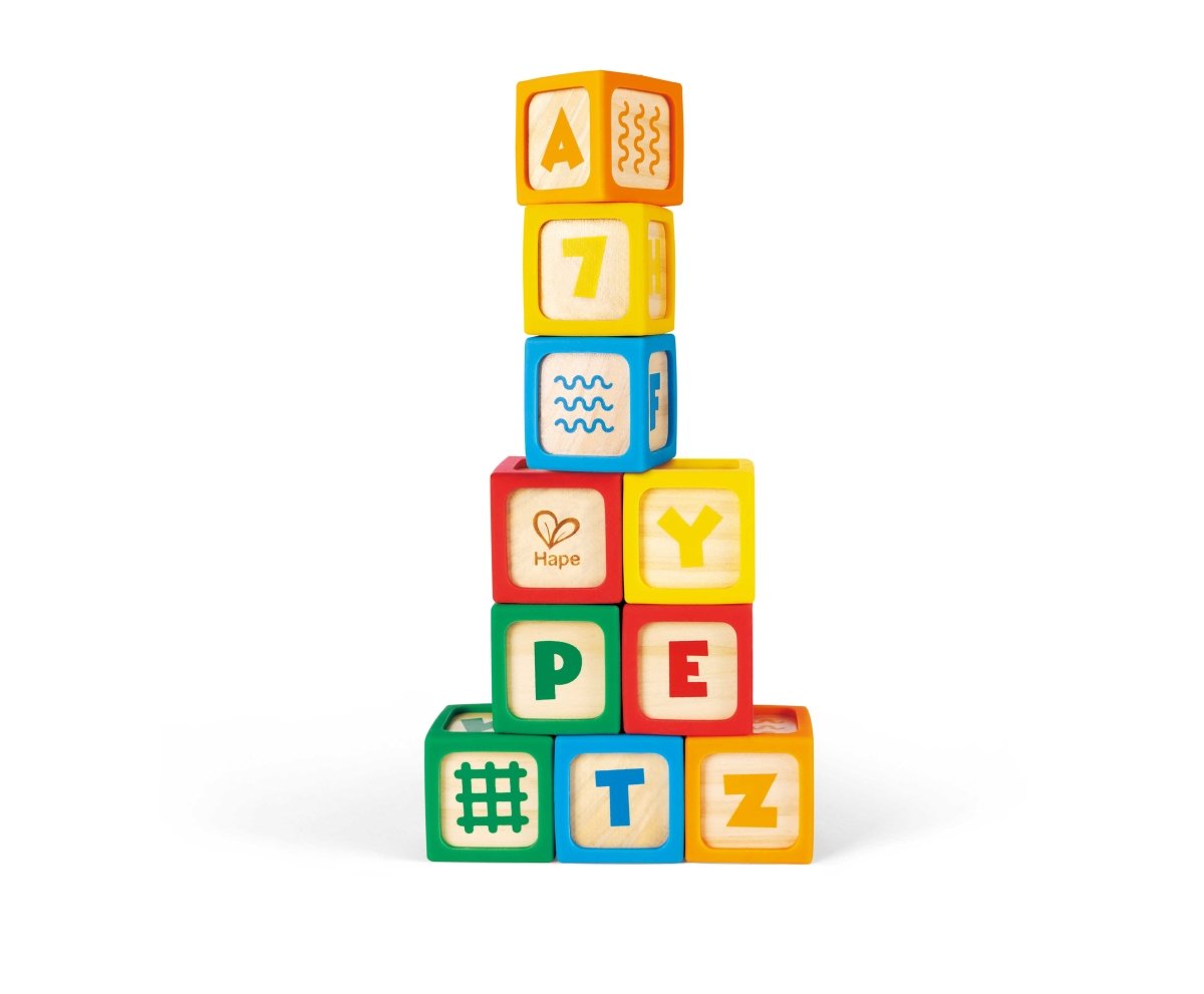 Grip - n - Stack Silicone & Wood Blocks - Premium for Kids in Qatar | Toysaro.com