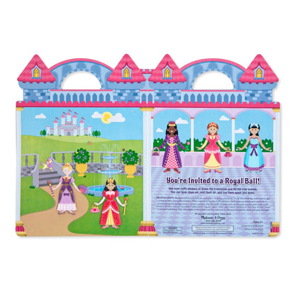 Melissa and Doug Puffy Sticker Play Set - Princess - Premium for Kids in Qatar | Toysaro.com