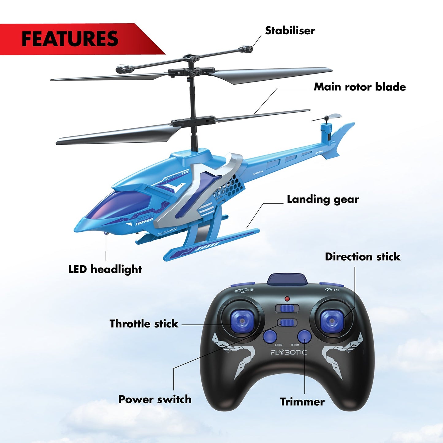 RC SKY HOVER - Premium for Kids in Qatar | Toysaro.com