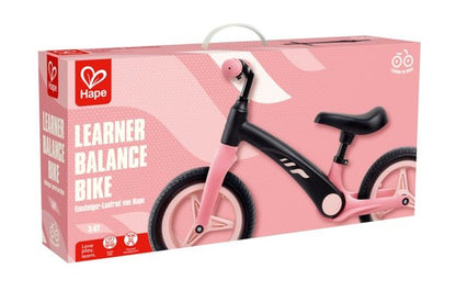 Hape Learner Lightweight Balance Bike Pink - Premium for Kids in Qatar | Toysaro.com