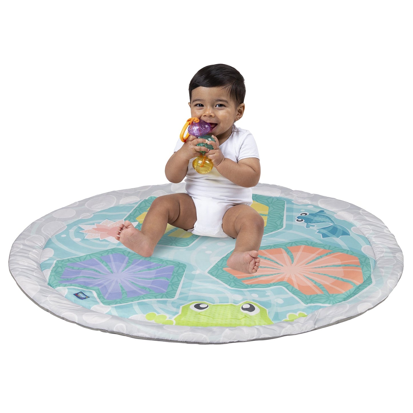 playgro Zen Garden Light Up Cry Sensor Canopy Play Gym - Premium for Kids in Qatar | Toysaro.com