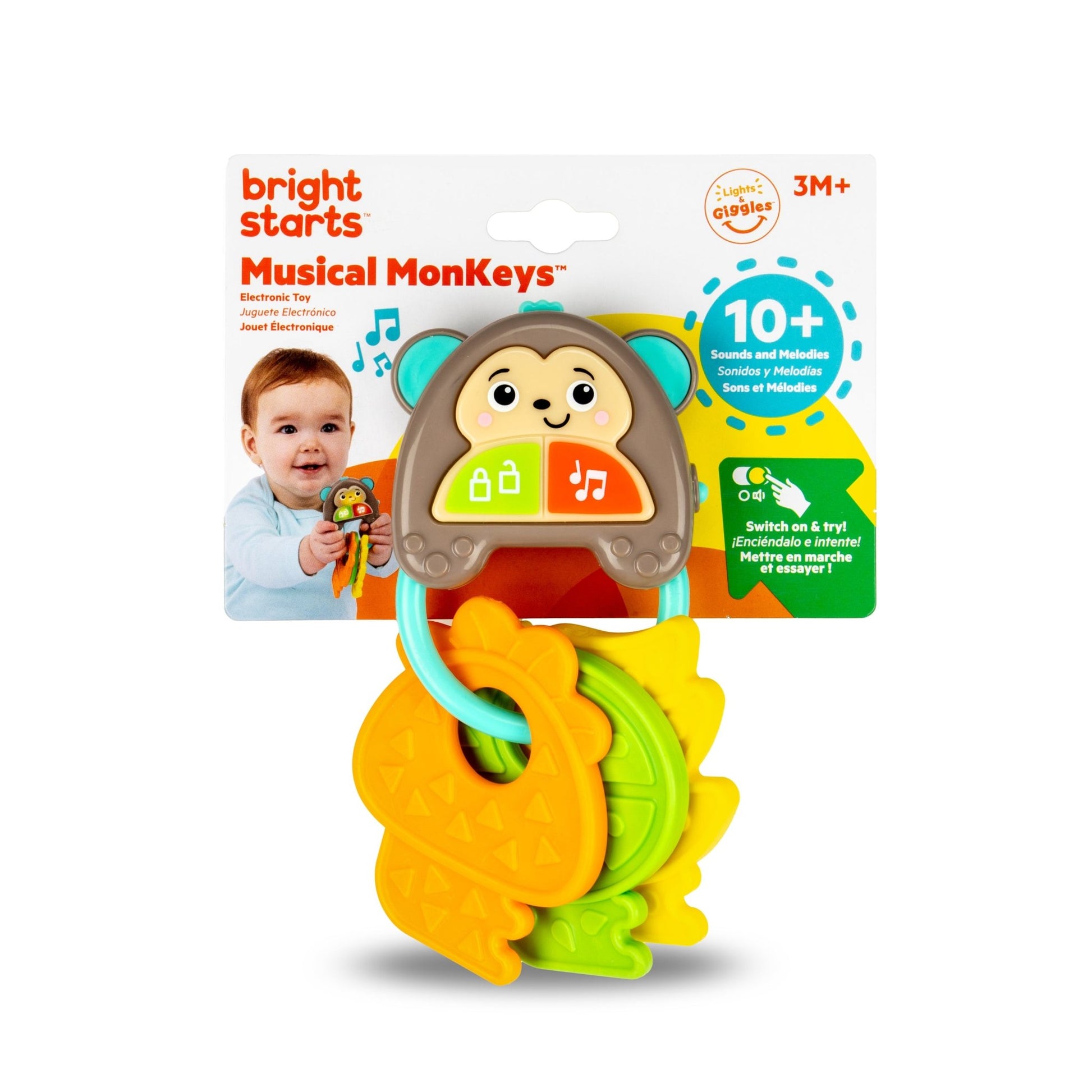 Bright Starts™ Musical MonKeys™ Electronic Toy - Premium for Kids in Qatar | Toysaro.com