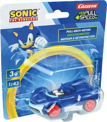 PULL N SPEED SONIC THE HEDGEHOG - SONIC BLISTER - Premium for Kids in Qatar | Toysaro.com