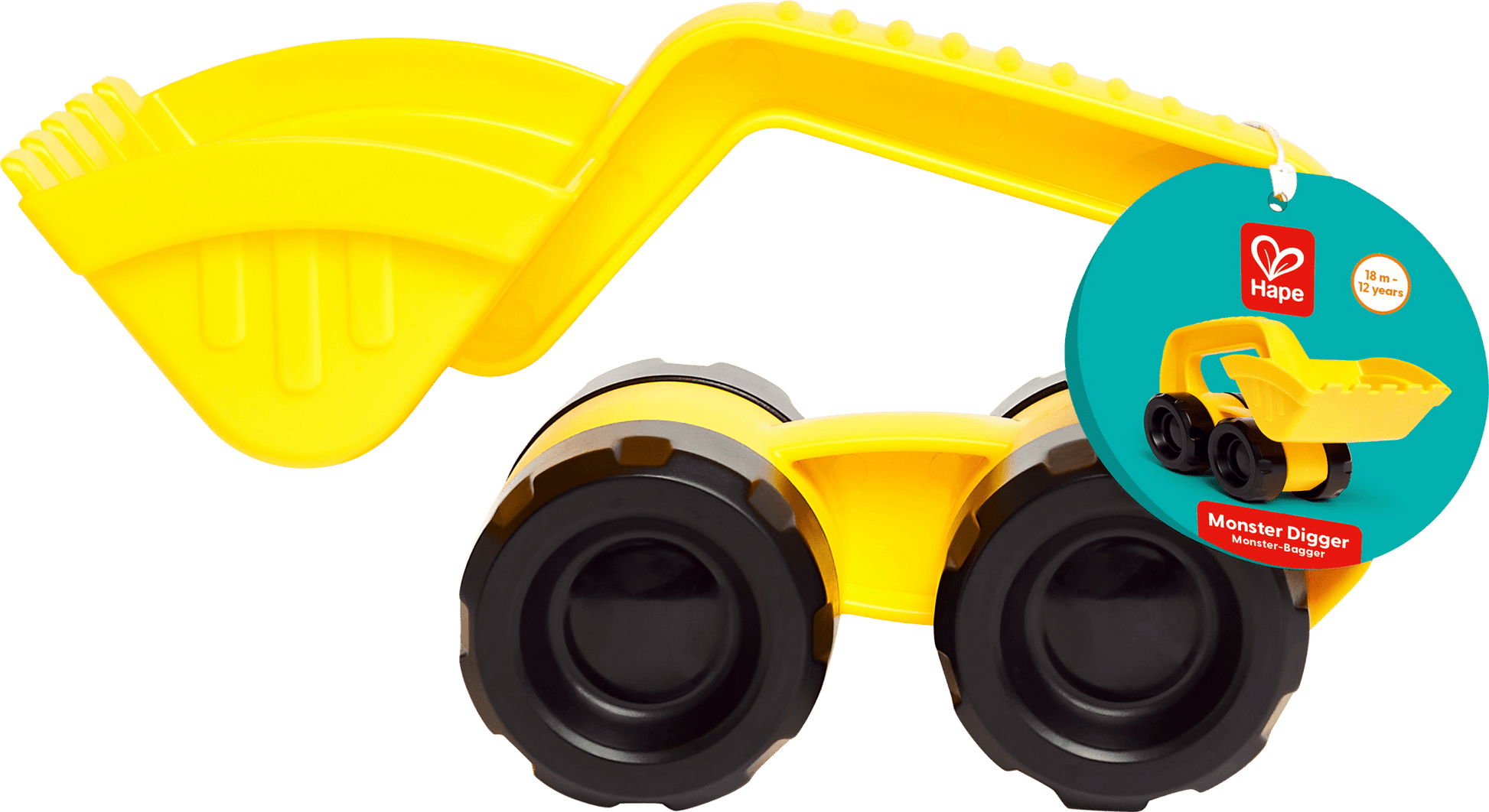 Hape - Monster Digger - Sand & Beach Toy - Premium for Kids in Qatar | Toysaro.com
