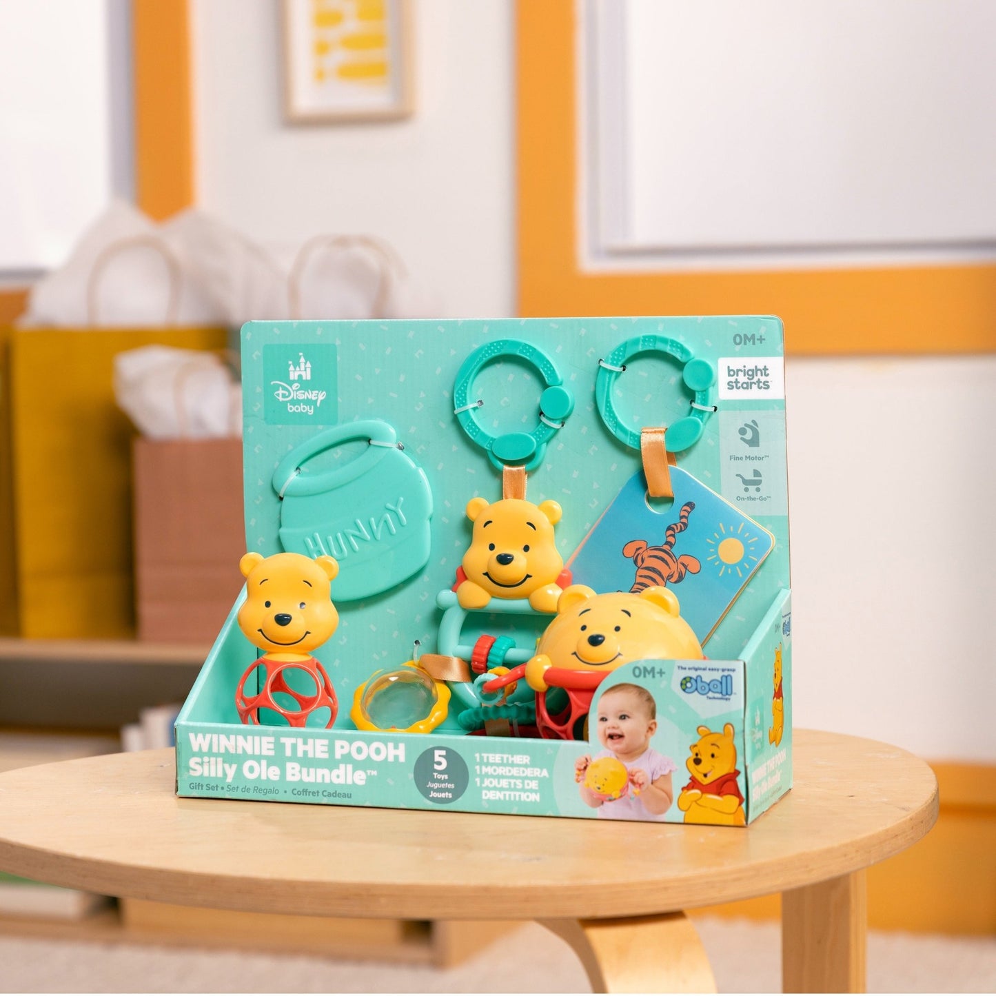 Bright Starts™ Winnie the Pooh Silly Ole Bundle™ Gift Set - Premium for Kids in Qatar | Toysaro.com