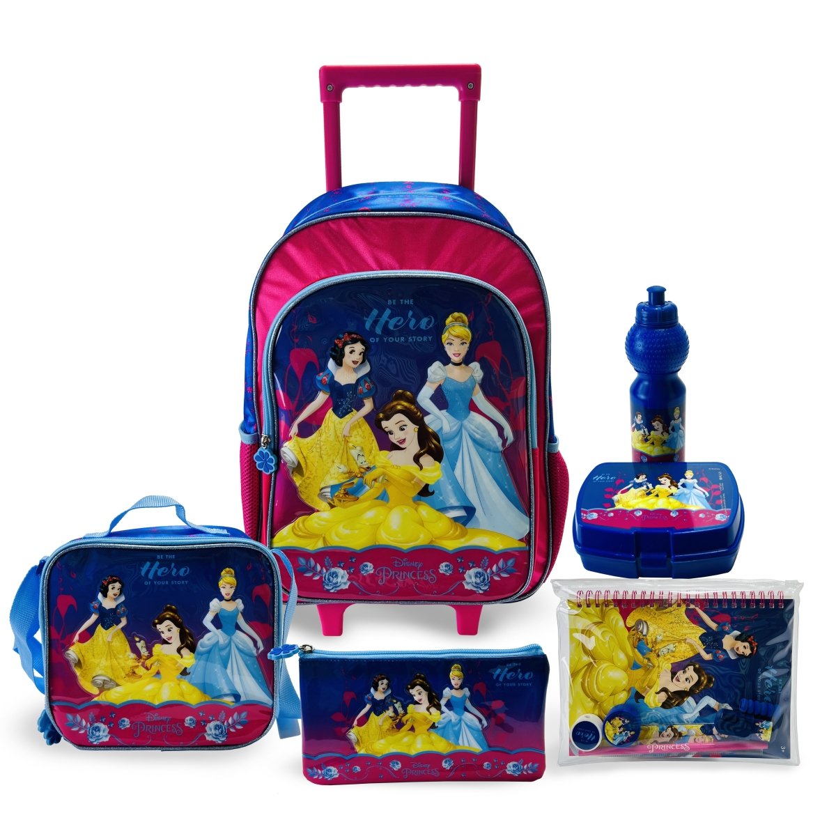 Disney Princess Be The Hero Of Your Story 18" 6in1 Trolley Box Set - Premium for Kids in Qatar | Toysaro.com