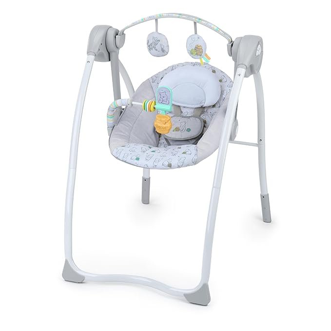 Bright Starts™ Winnie the Pooh Classic Pals™ Milestone Swing - Premium for Kids in Qatar | Toysaro.com