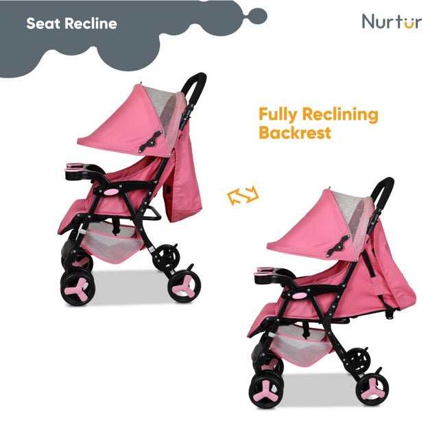 Nurtur Baby Stroller - S906 - NR3 - Premium for Kids in Qatar | Toysaro.com