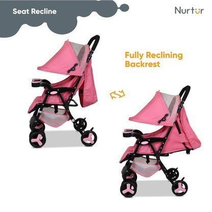 Nurtur Baby Stroller - S906 - NR3 - Premium for Kids in Qatar | Toysaro.com