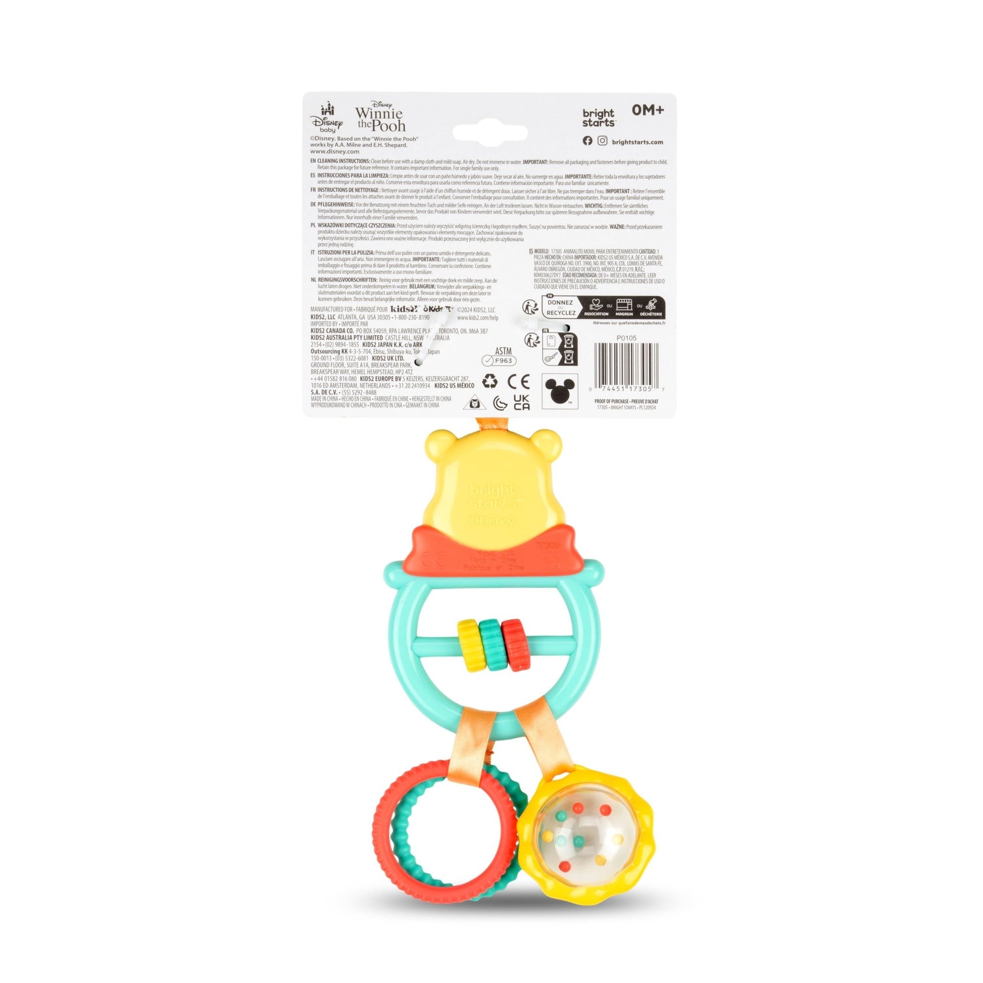 Bright Starts™ Winnie the Pooh Busy Bear™ Activity Toy - Premium for Kids in Qatar | Toysaro.com