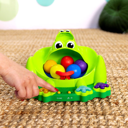 Bright Starts™ Poppin' Ball Frog™ Ball Play Toy - Premium for Kids in Qatar | Toysaro.com