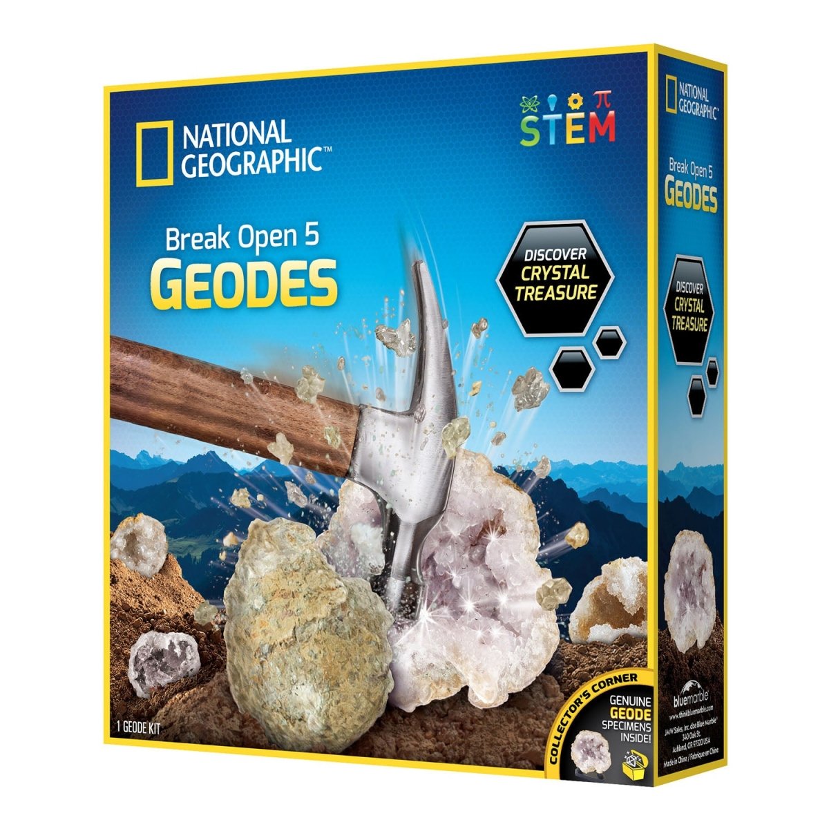 NG BREAK OPEN 5 GEODES KIT - Premium for Kids in Qatar | Toysaro.com