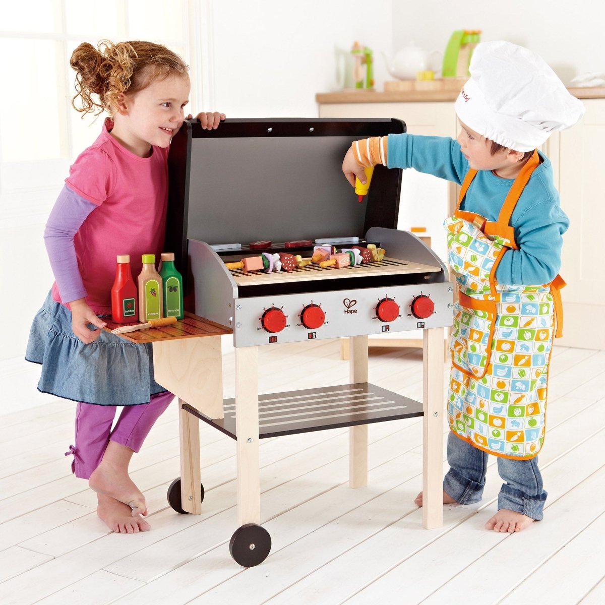 Gourmet Grill with Food - Premium for Kids in Qatar | Toysaro.com
