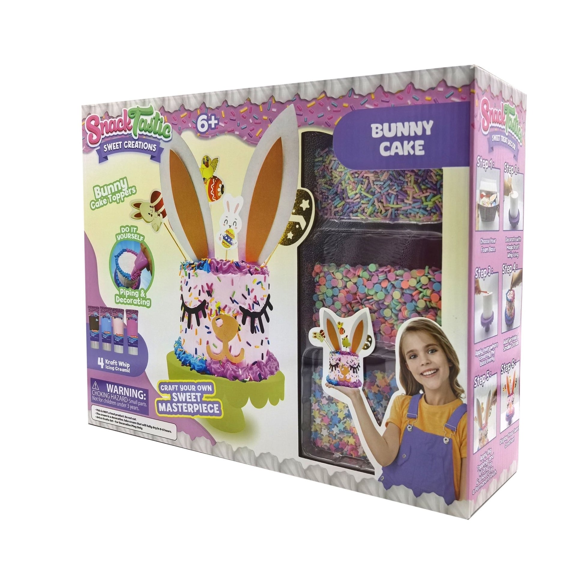 SNACK TASTIC - EASTES BUNNY CAKE - Premium for Kids in Qatar | Toysaro.com